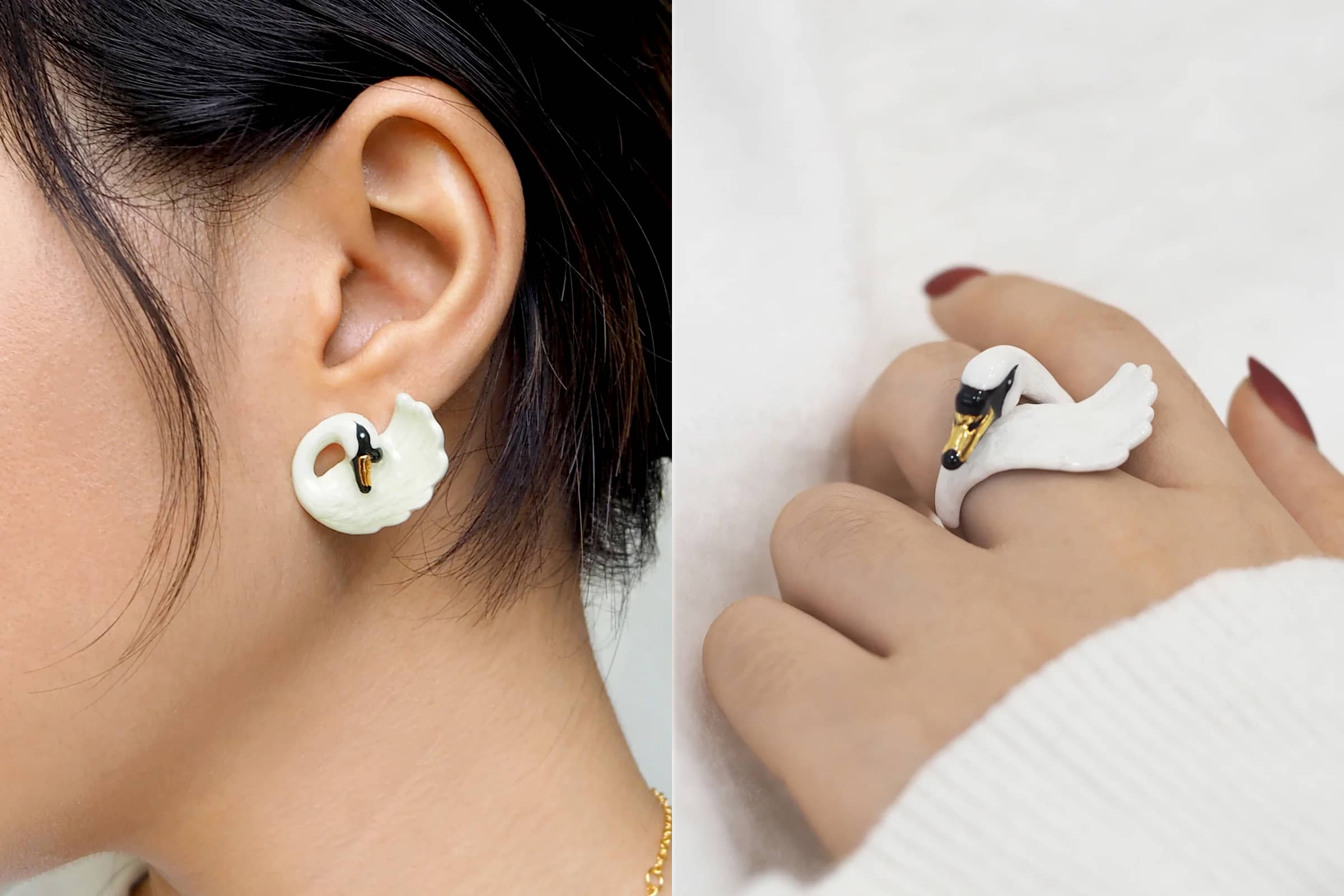 Swan jewelry goodafternine