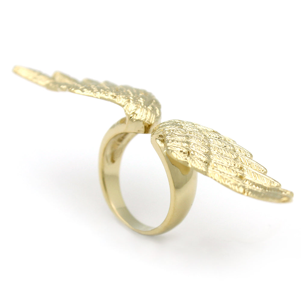 Angel Wing Ring Gold | Angels & Demons