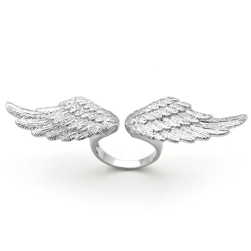 Angel Wing Ring Silver | Angels & Demons