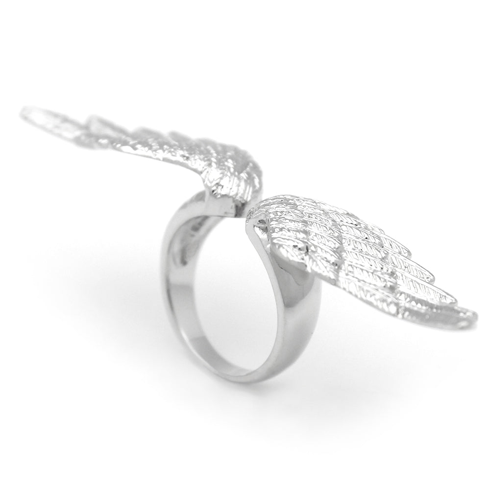Angel Wing Ring Silver | Angels & Demons