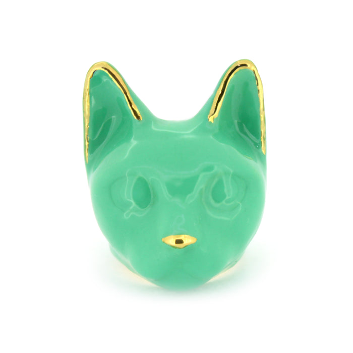 Emerald Cat Ring | MaewMarch