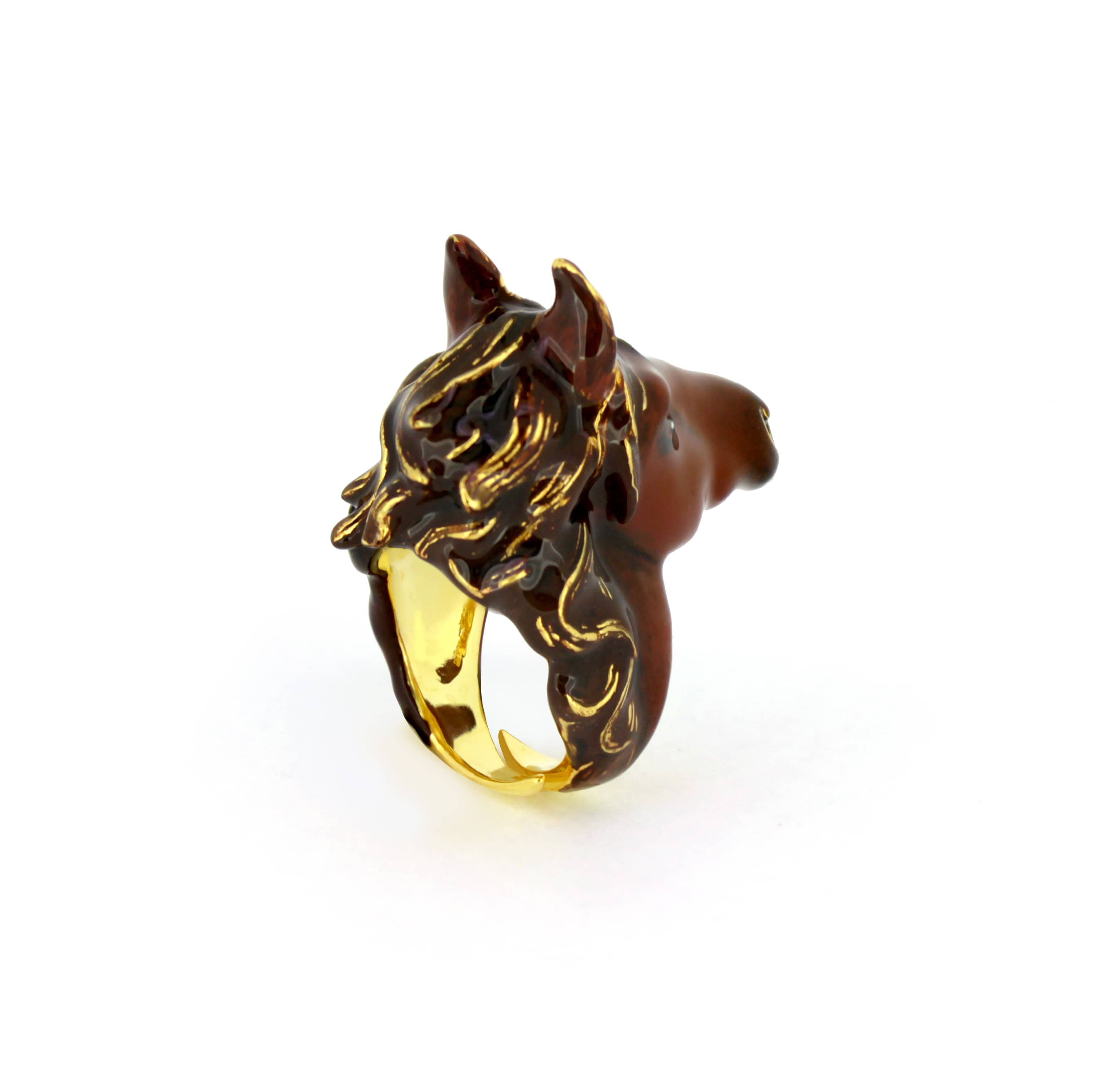 Horse Ring Brown | Horse