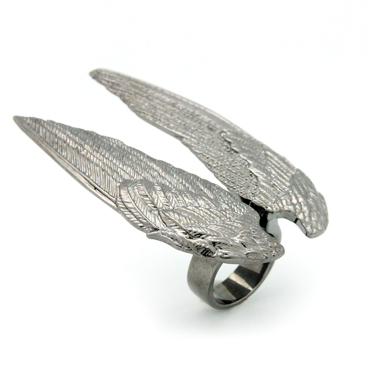 Demon Wings Ring Black | Angels & Demons
