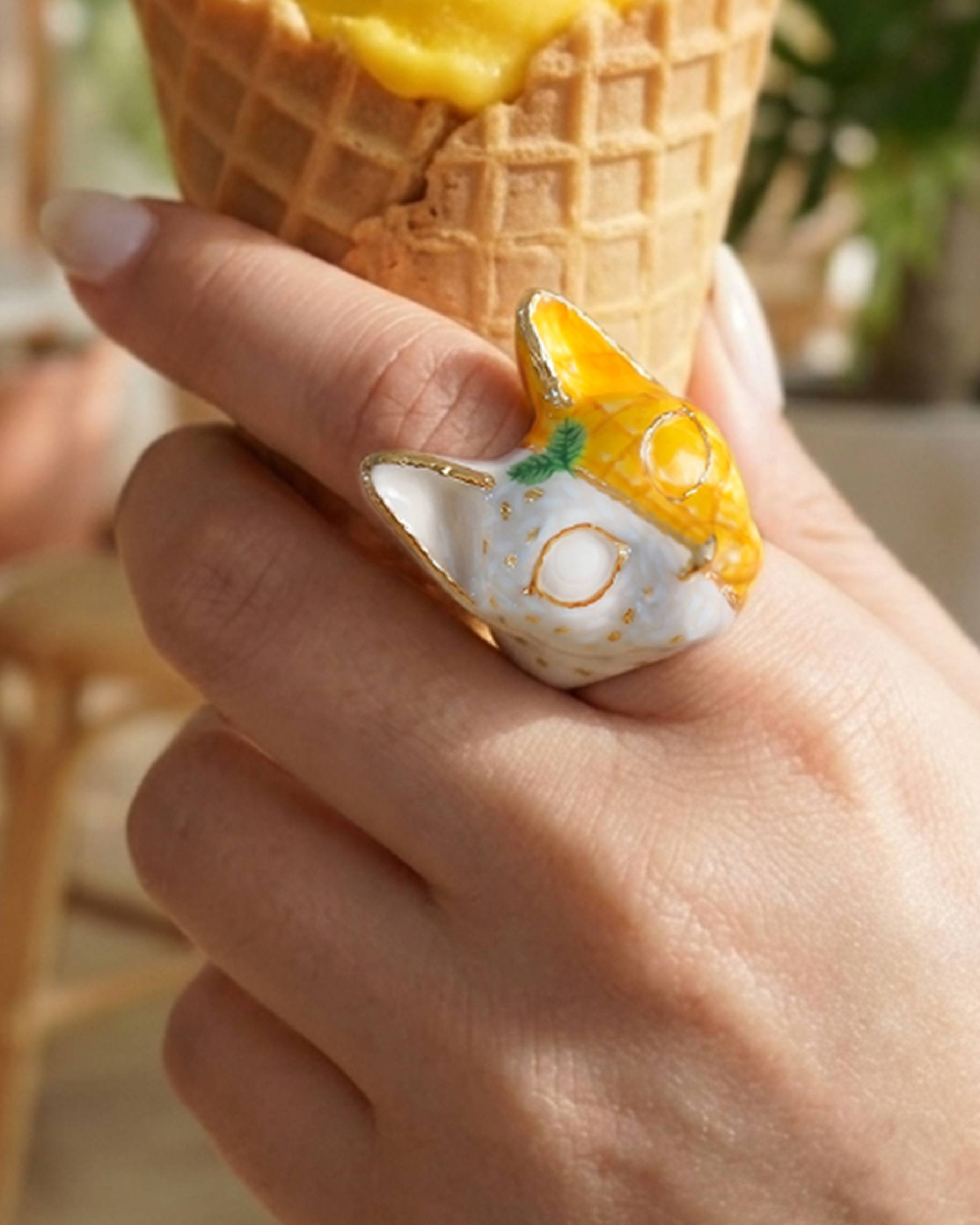 Mamuang Cat Ring | MaewMarch