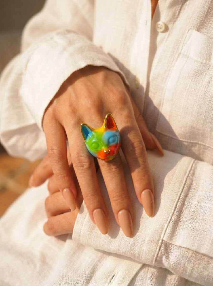 Color Scape BKK Cat Ring | MaewMarch