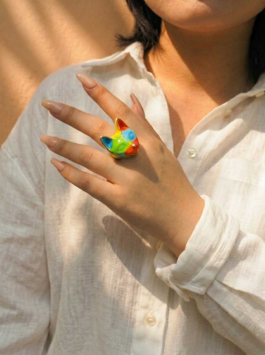 Color Scape BKK Cat Ring | MaewMarch