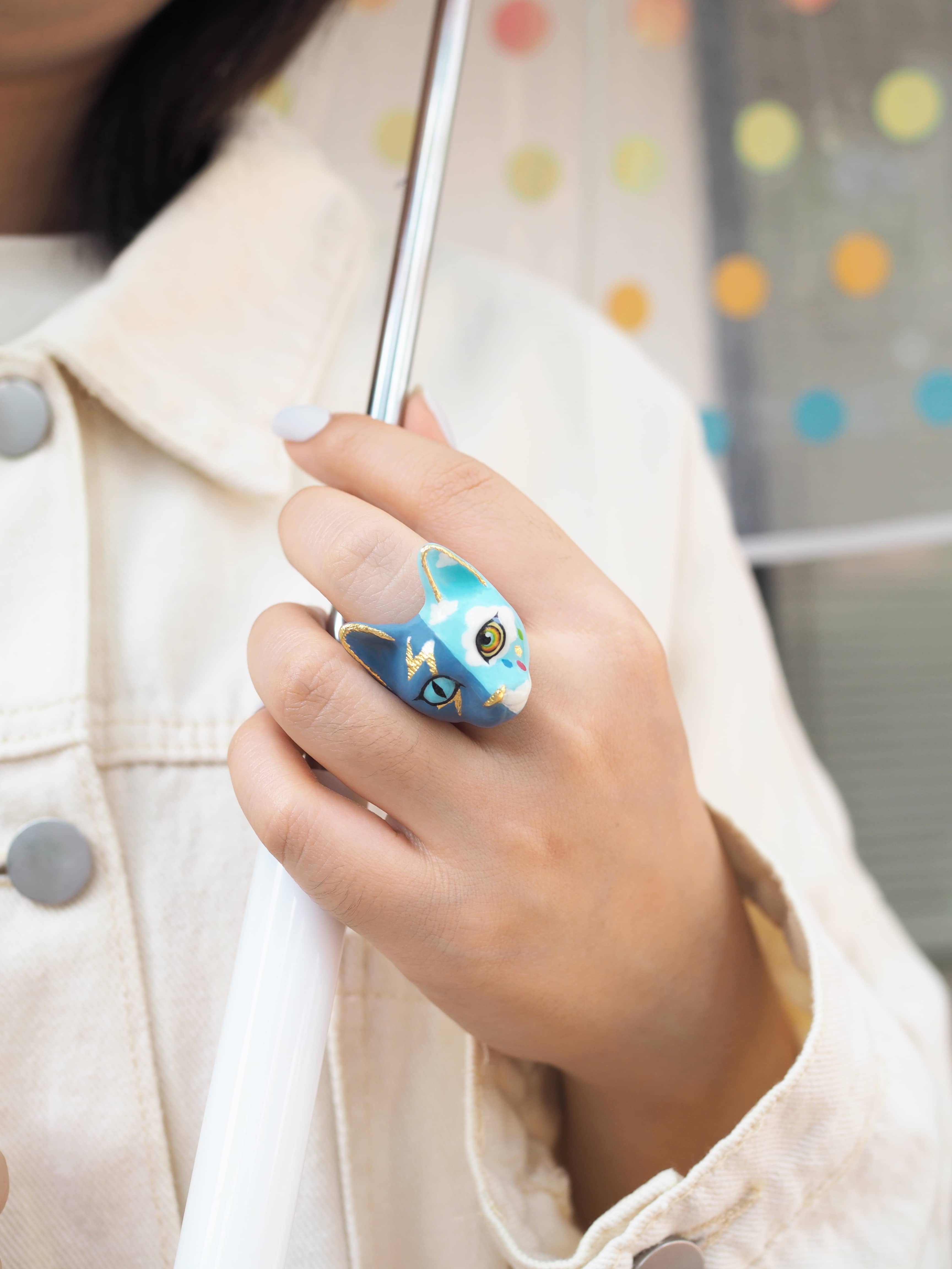 Sky Cat Ring | MaewMarch