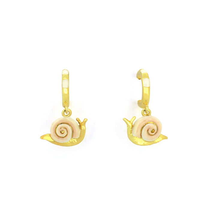 Snail Earrings | Morning Garden