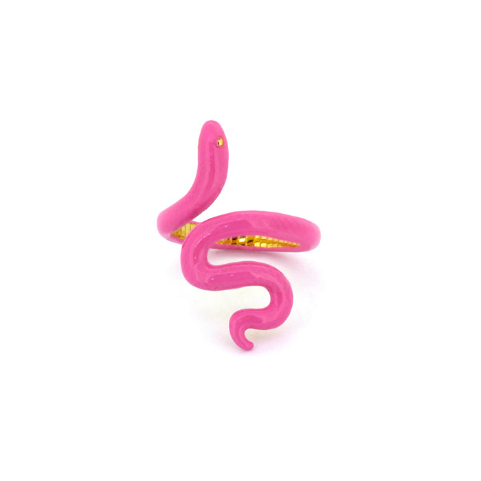 M Snake Pink  Ring | Candy Snake