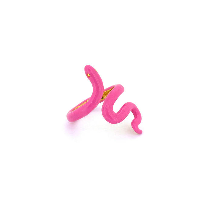 M Snake Pink  Ring | Candy Snake