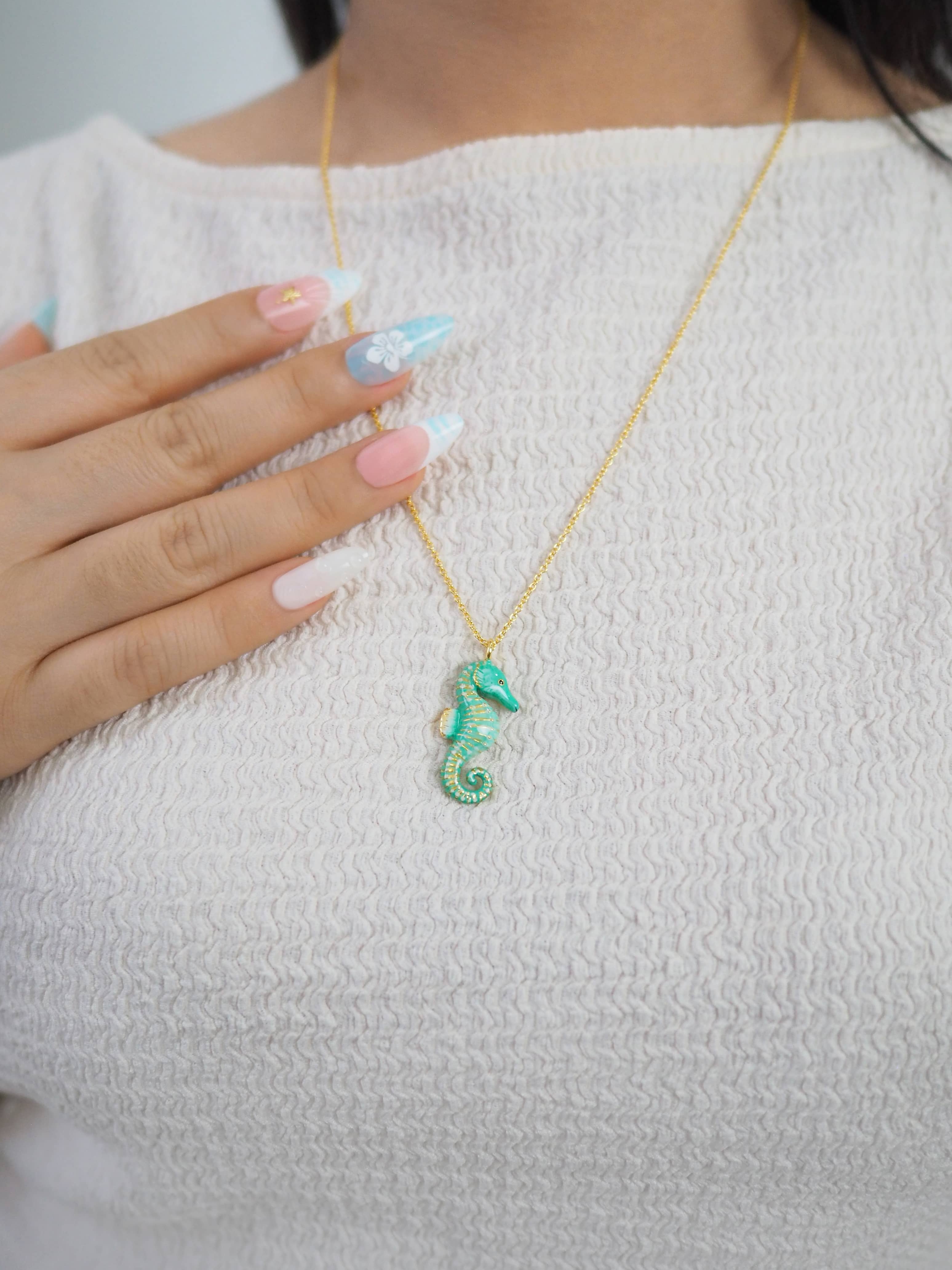Seahorse Necklace | Sea of Love