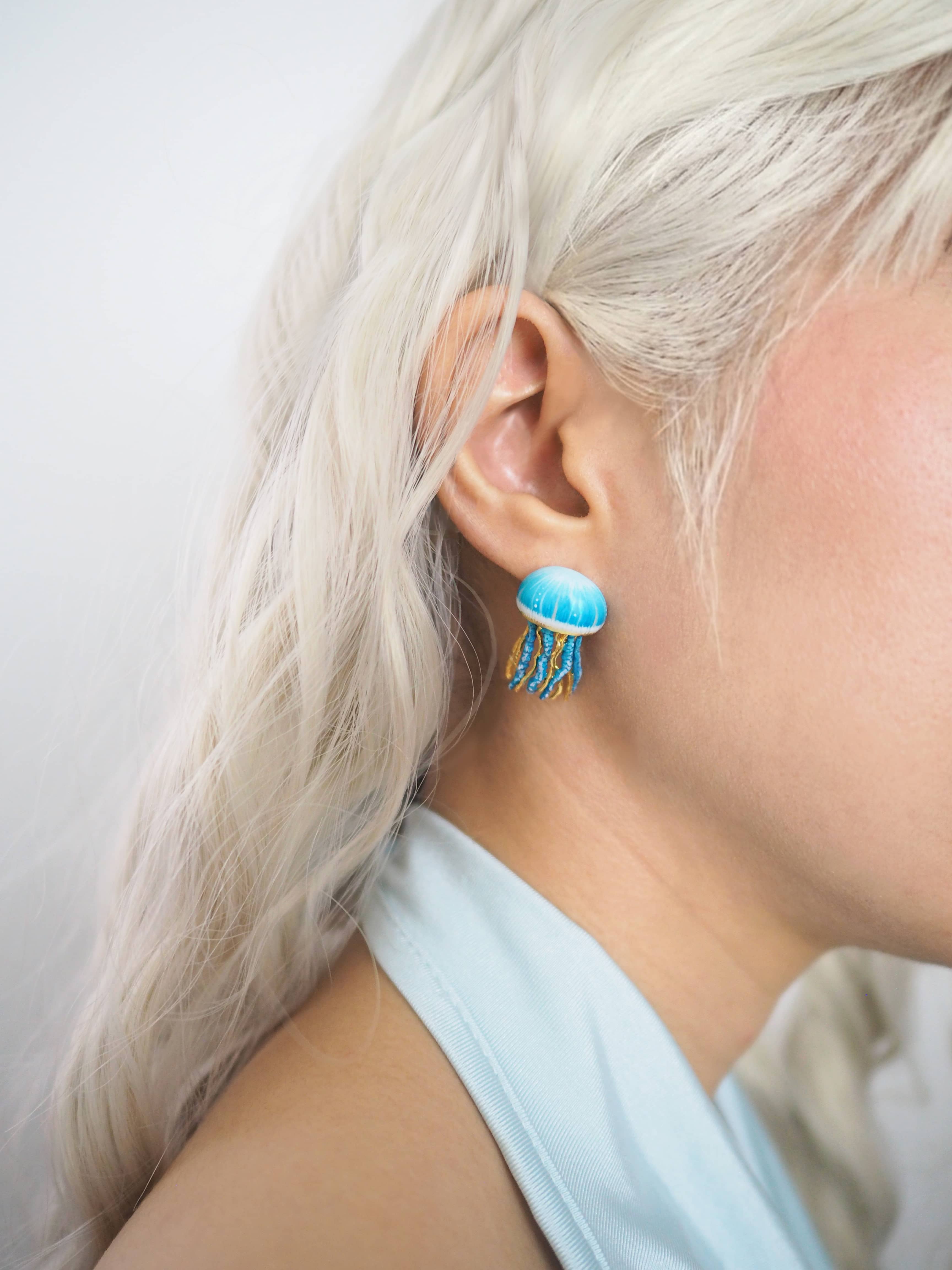 Sea Jelly Earrings | Sea of Love