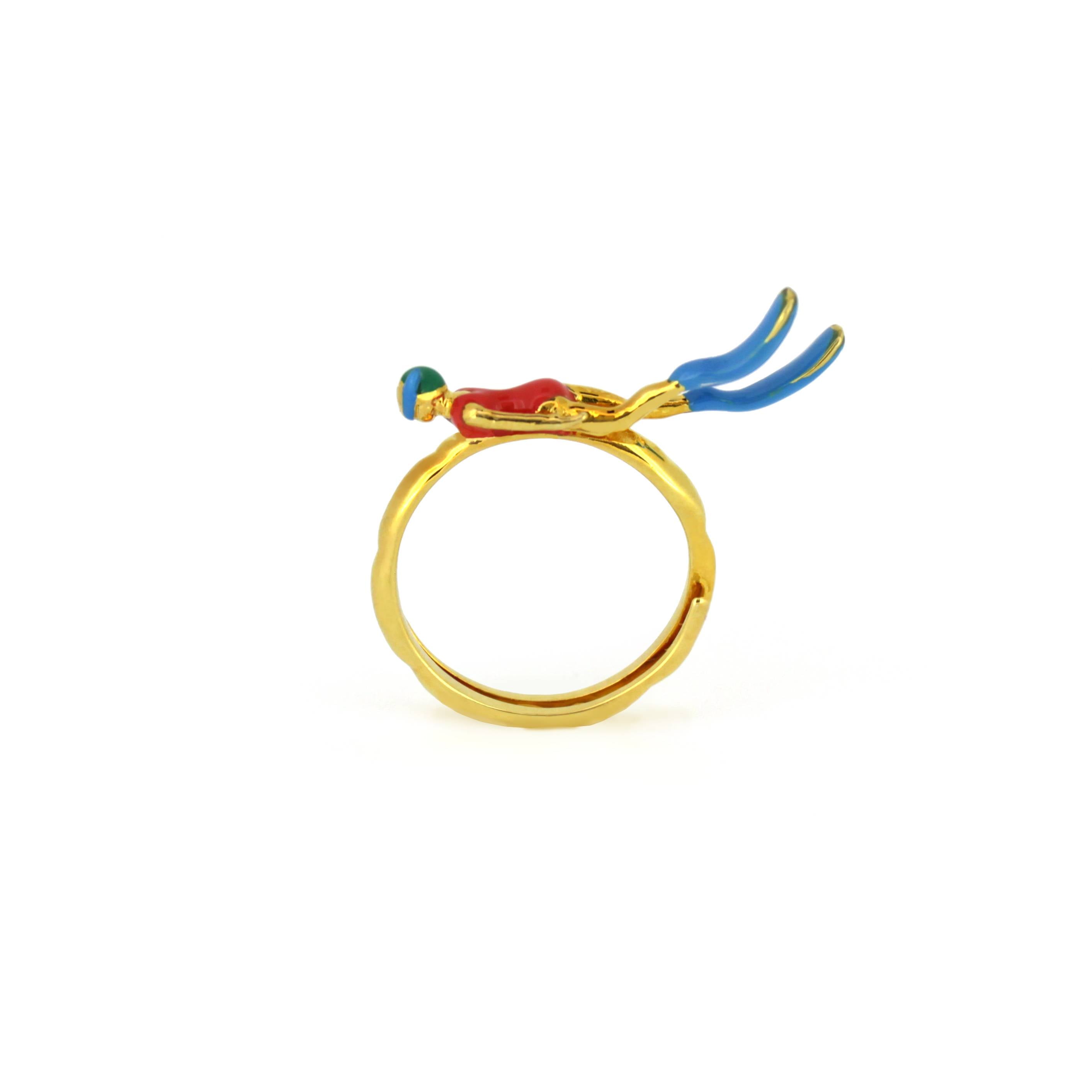 The Diver Ring | The Great Blue