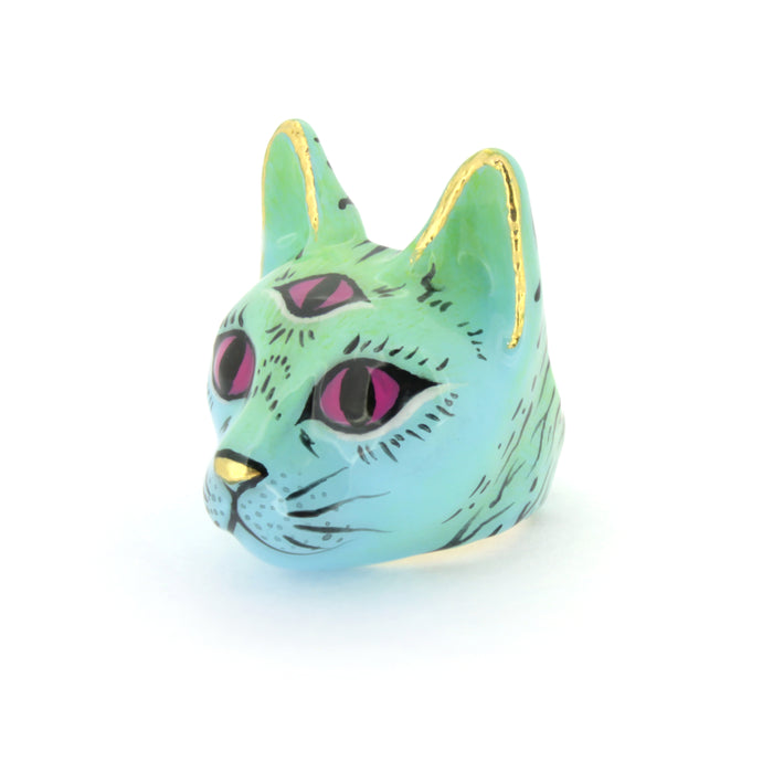 Third eyes Cat Ring | MaewMarch