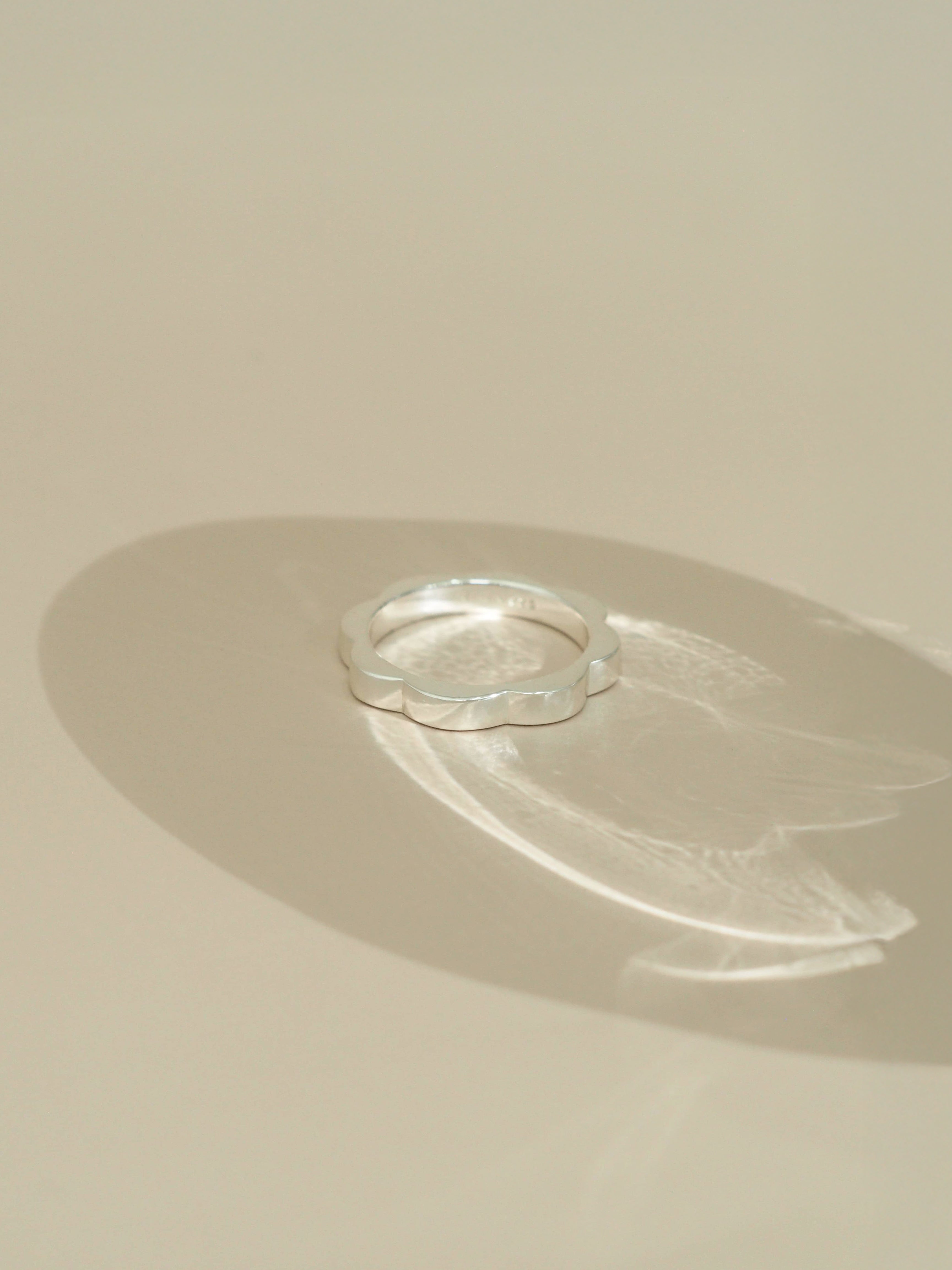 Bloom Bold Ring Silver or Gold | Everyday: Happy