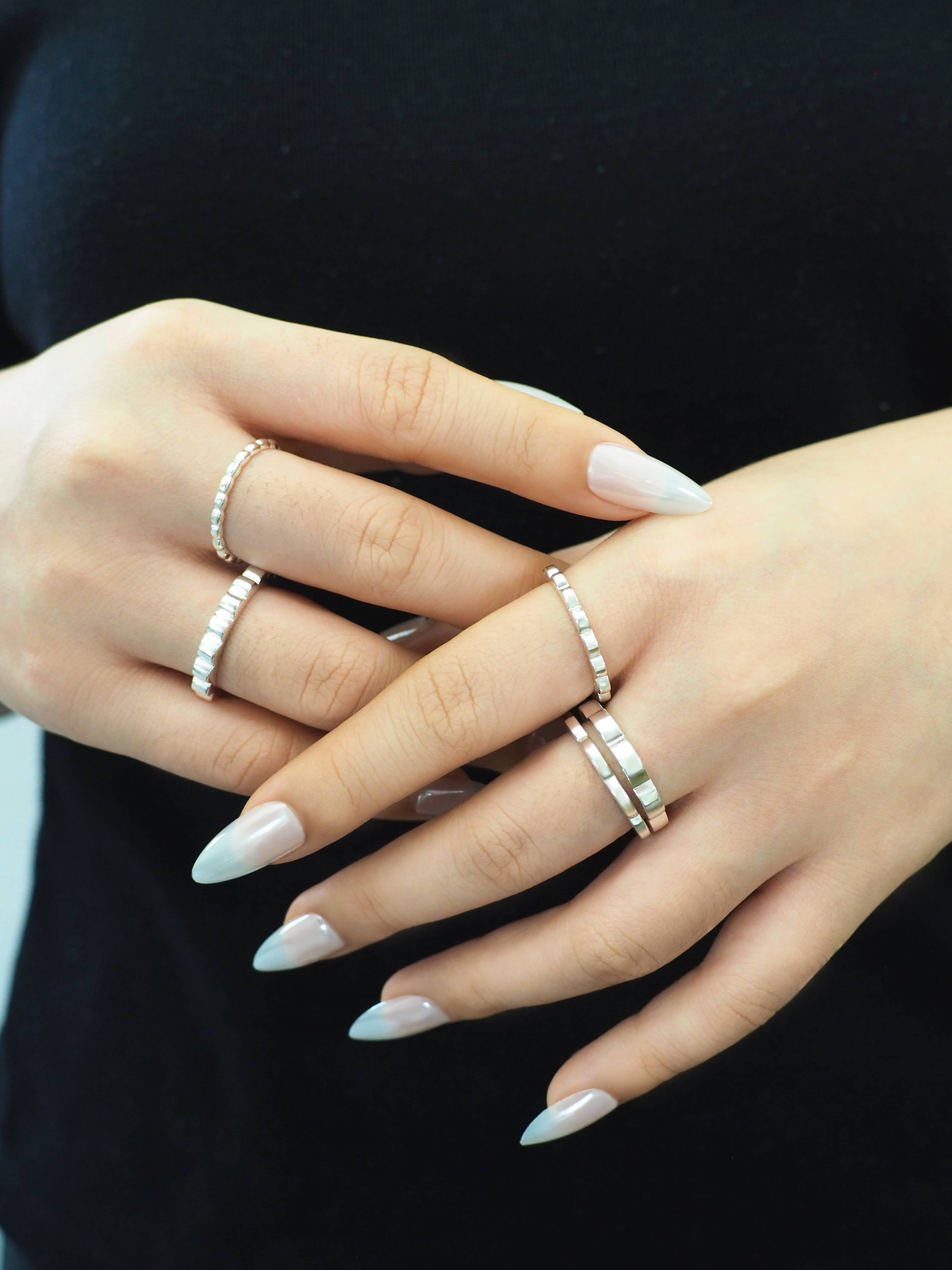 Bliss Bold Ring Silver or Gold | Everyday: Happy