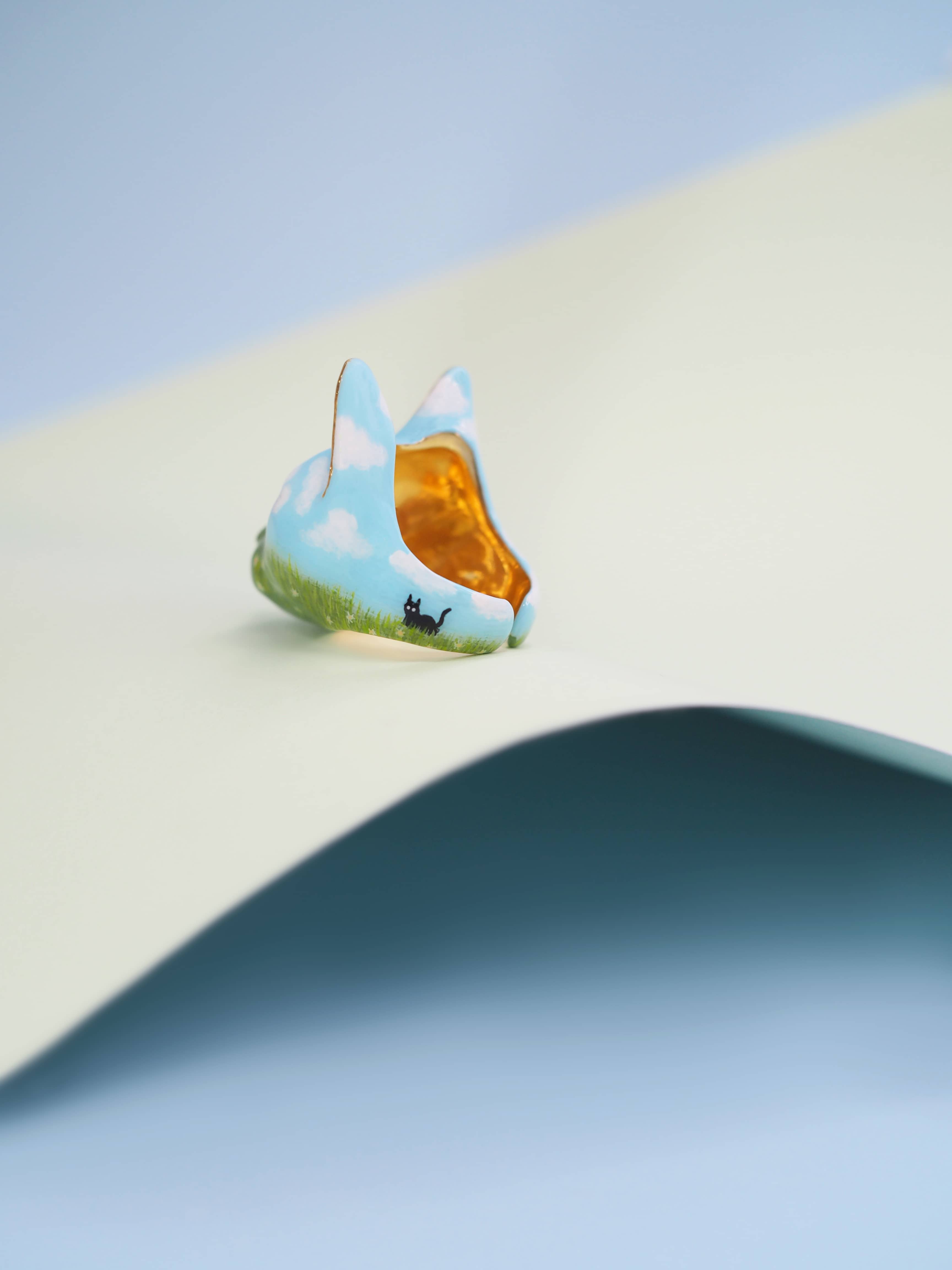 Journey Goodday Cat Ring | MaewMarch