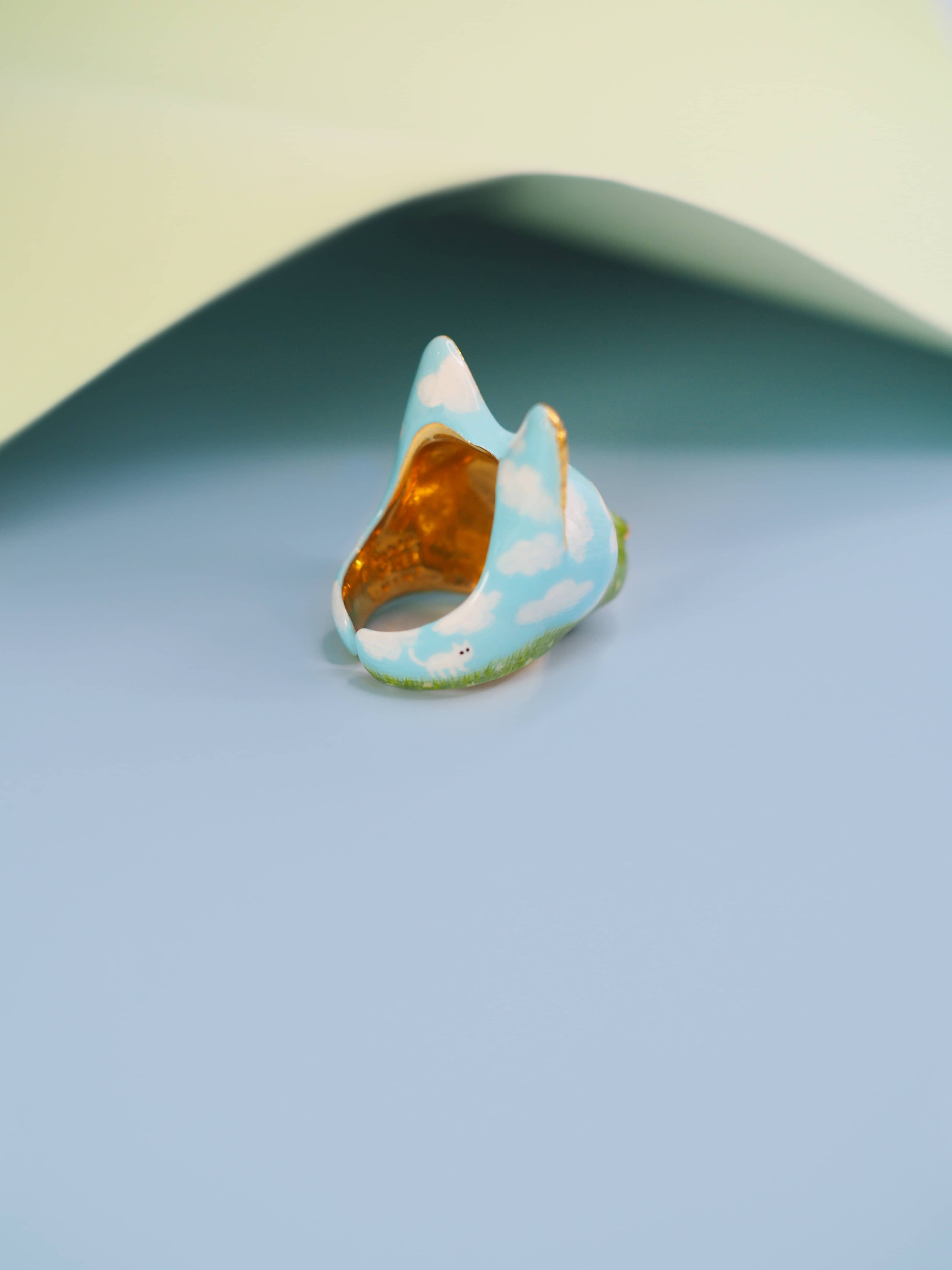 Journey Goodday Cat Ring | MaewMarch