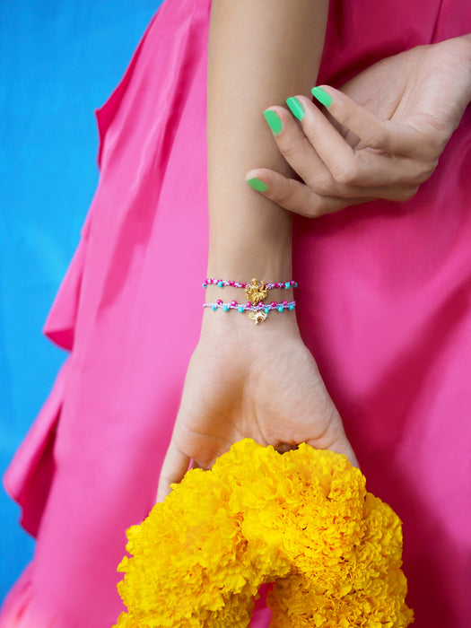 Tridevi Parvati Colorful SET Bracelets |  Favora - Trinity