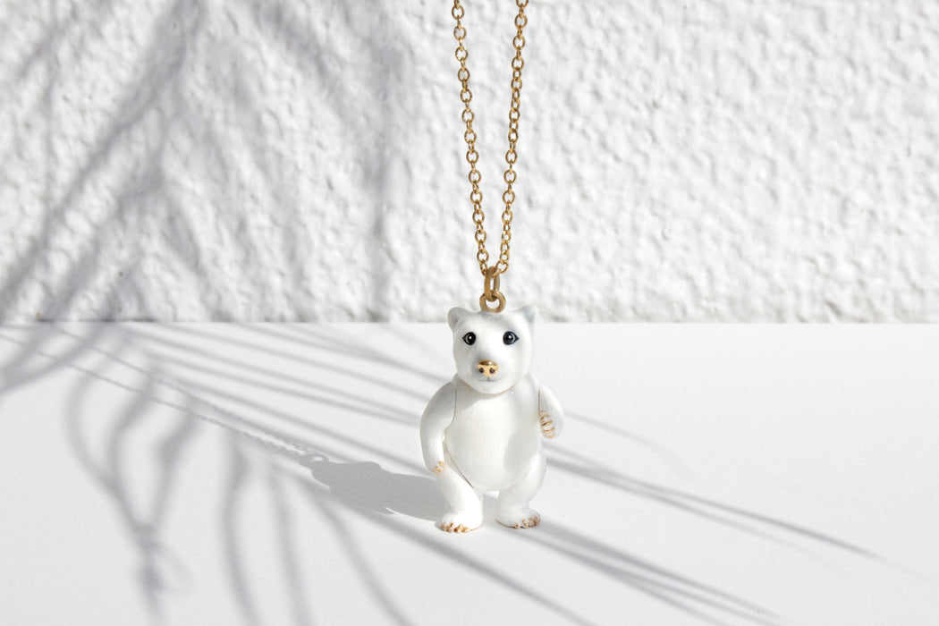 Paul Polar Bear Necklace | Shaggy Squad