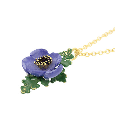 Anemone Necklace Violet