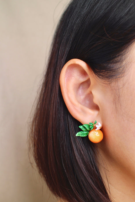 Orange Earrings | Fruity Blossom