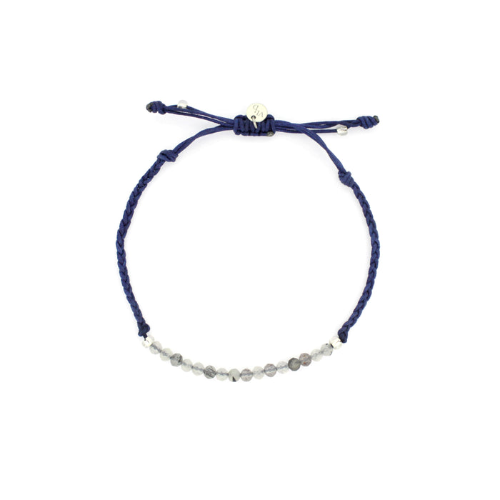 Naga Silver-Navy Blue SET Bracelets / Favora - Lucky