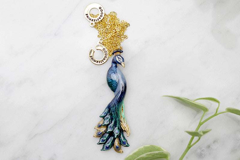 Peacock Necklace | Ballerine Bird