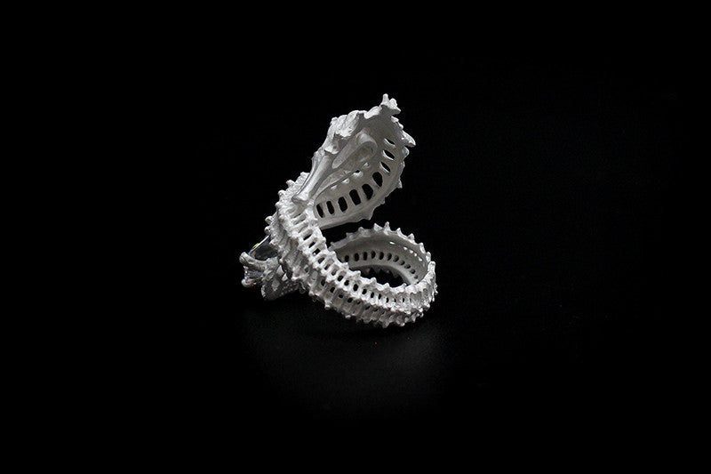 Reef Baron Ring White Satin | Sea Affair