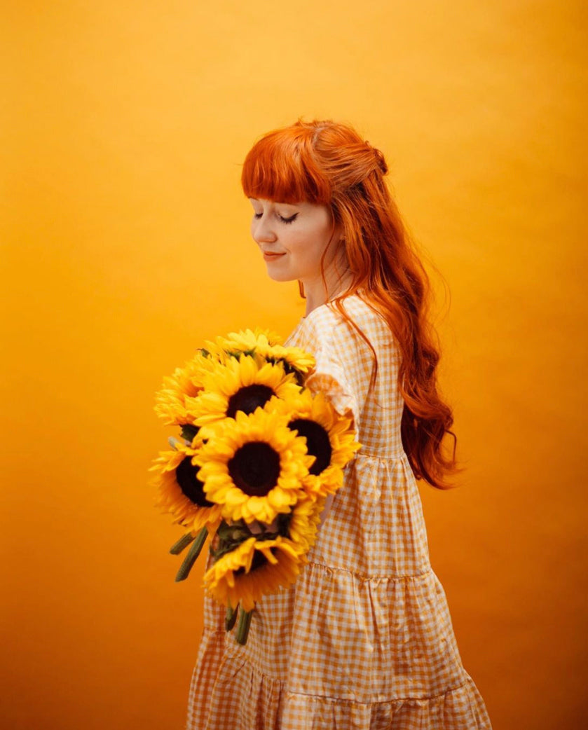 GFN MAIDENS | REBECCA - SUNFLOWERS WITH ACH X GFN COLLABORATION COLLECTION : JULY 2019