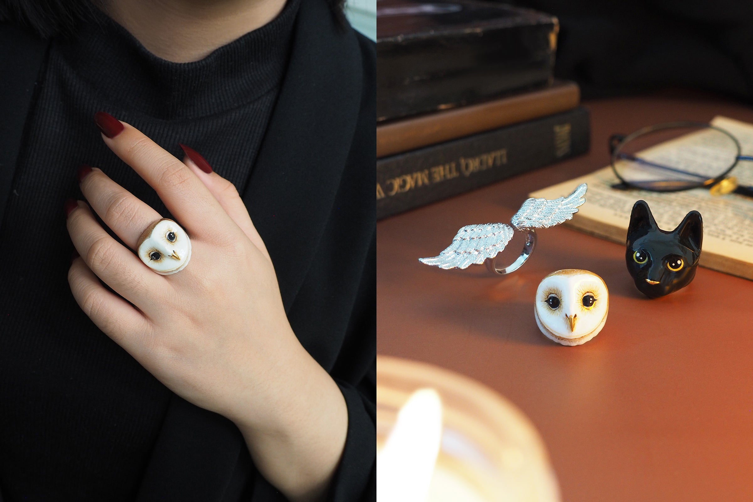 Cute and Iconic Book Character Animals: Owl, White Rabbit, and Fox