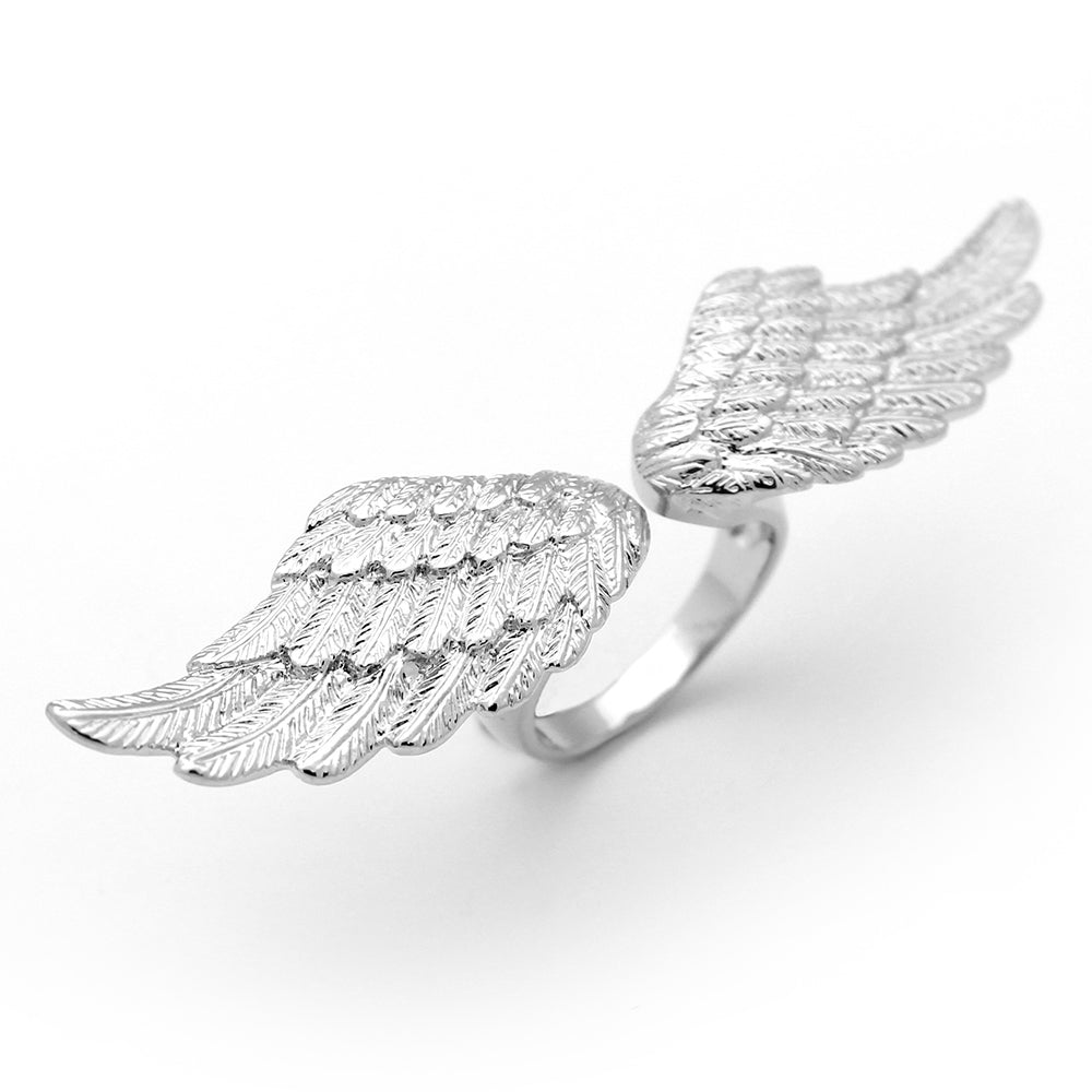 Angel Wing Ring Silver | Angels & Demons