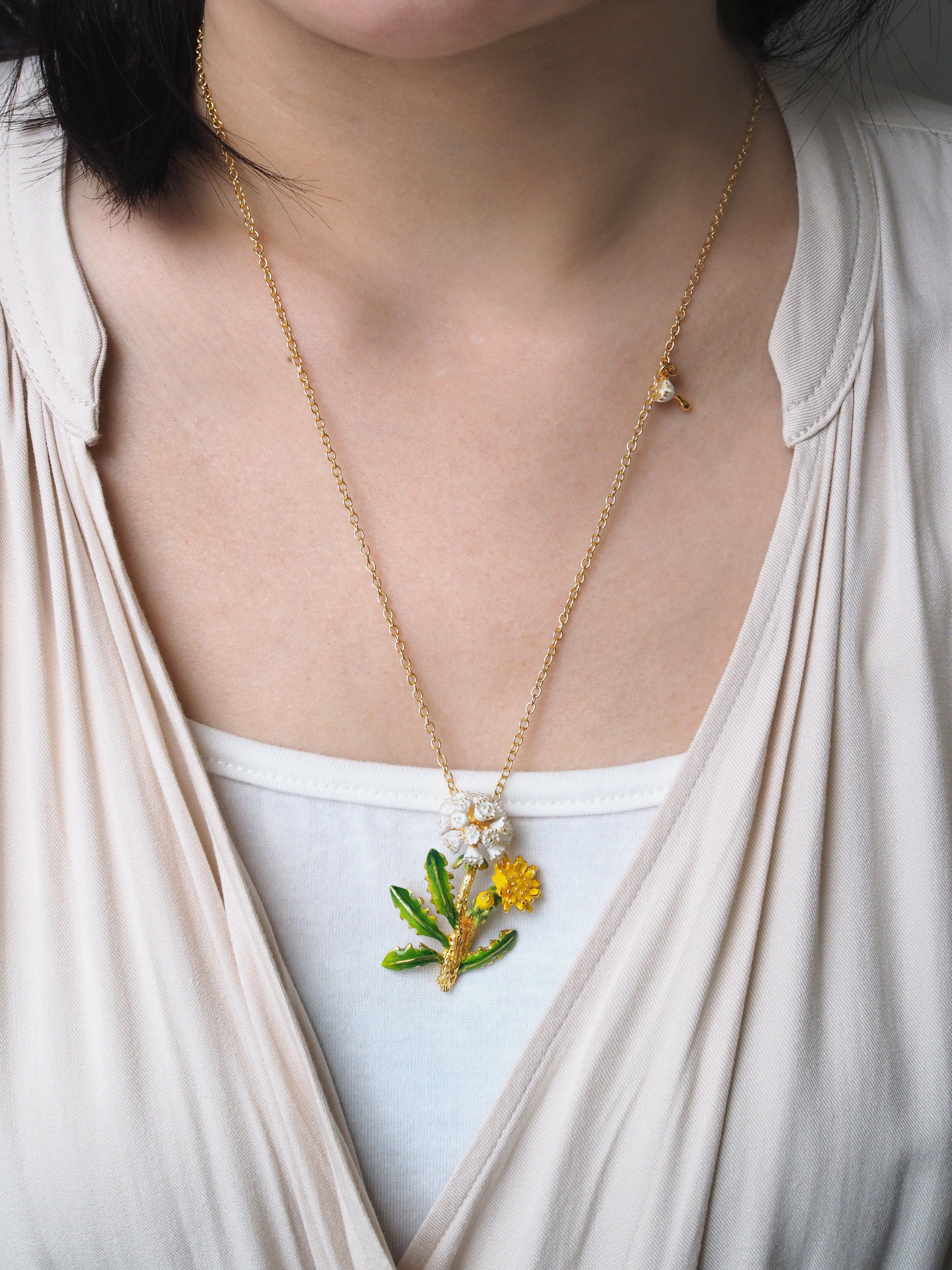 Dandelion Necklace