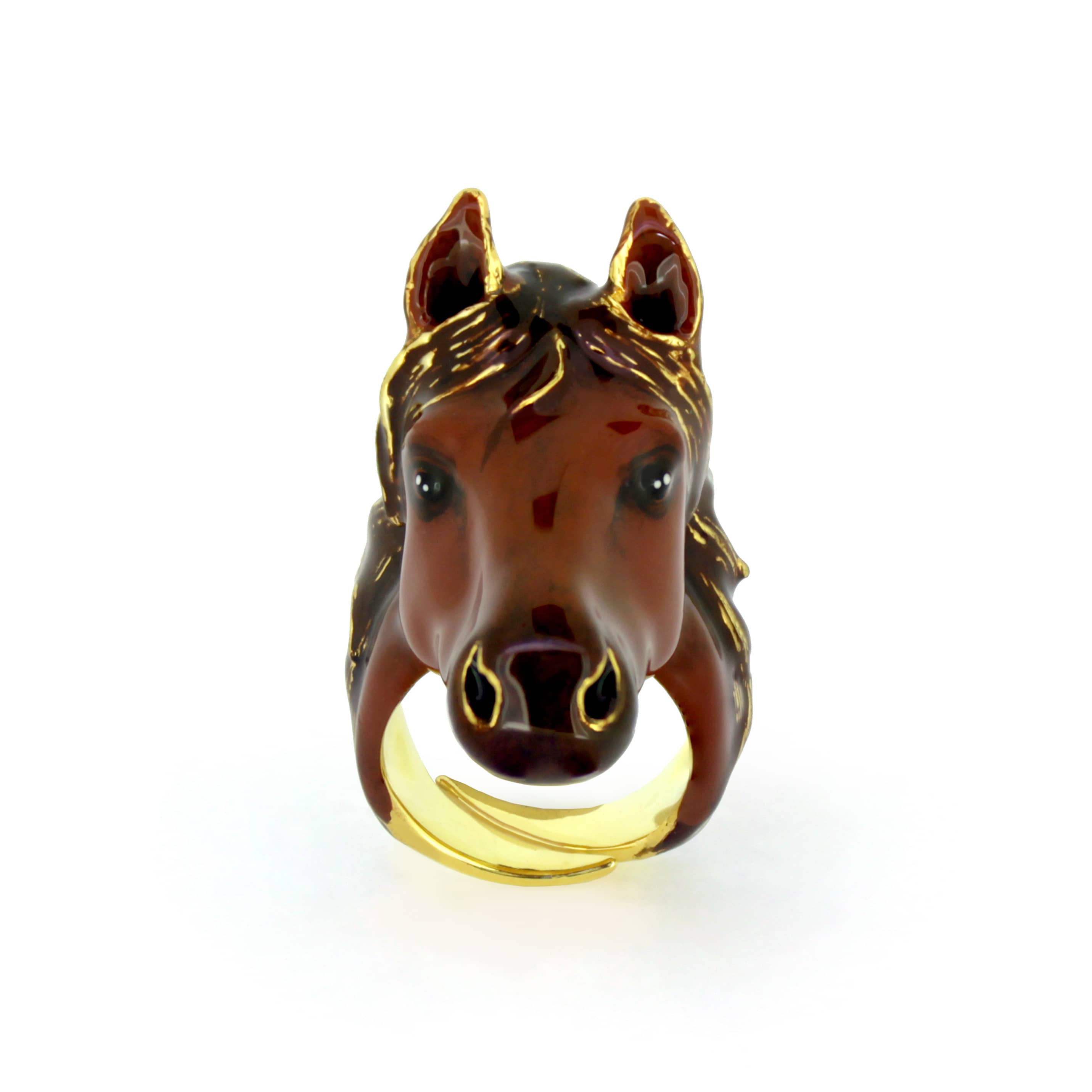 Horse Ring Brown | Horse