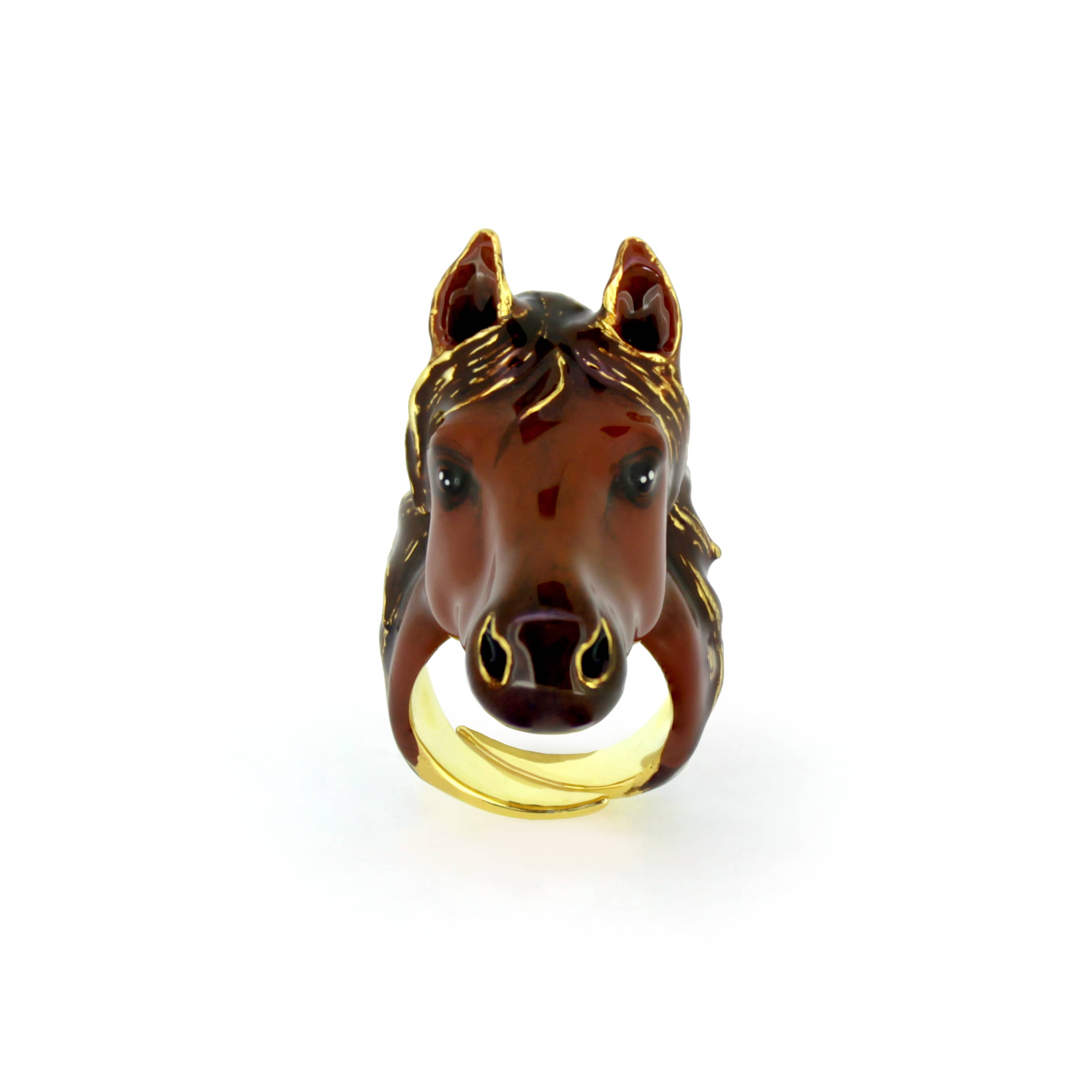 Horse Ring Brown | Horse