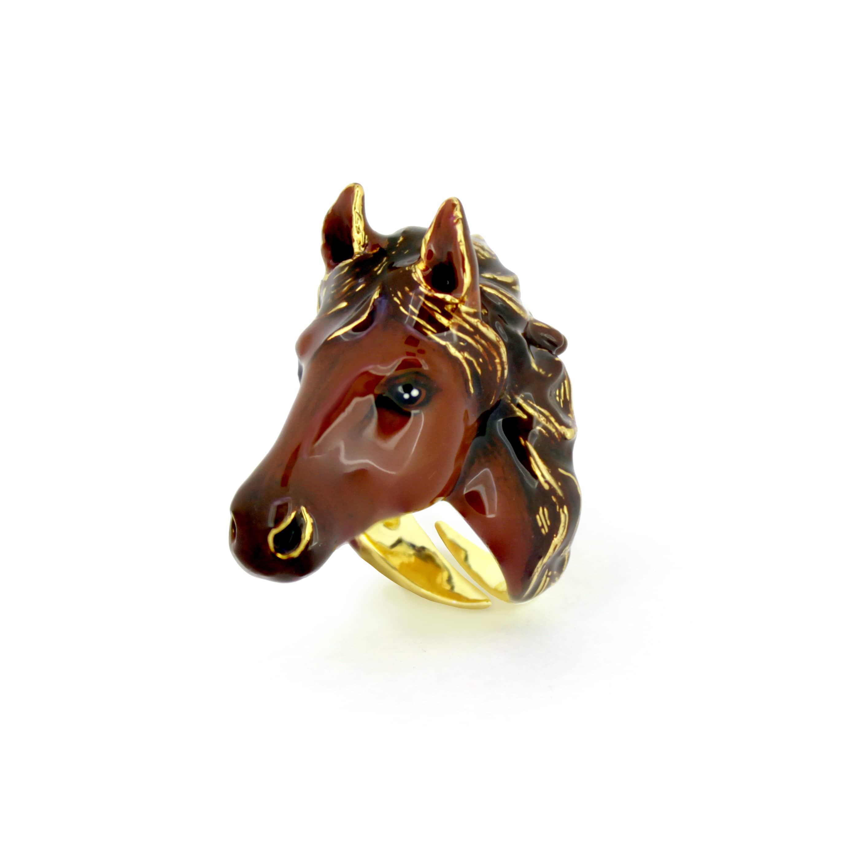 Horse Ring Brown | Horse
