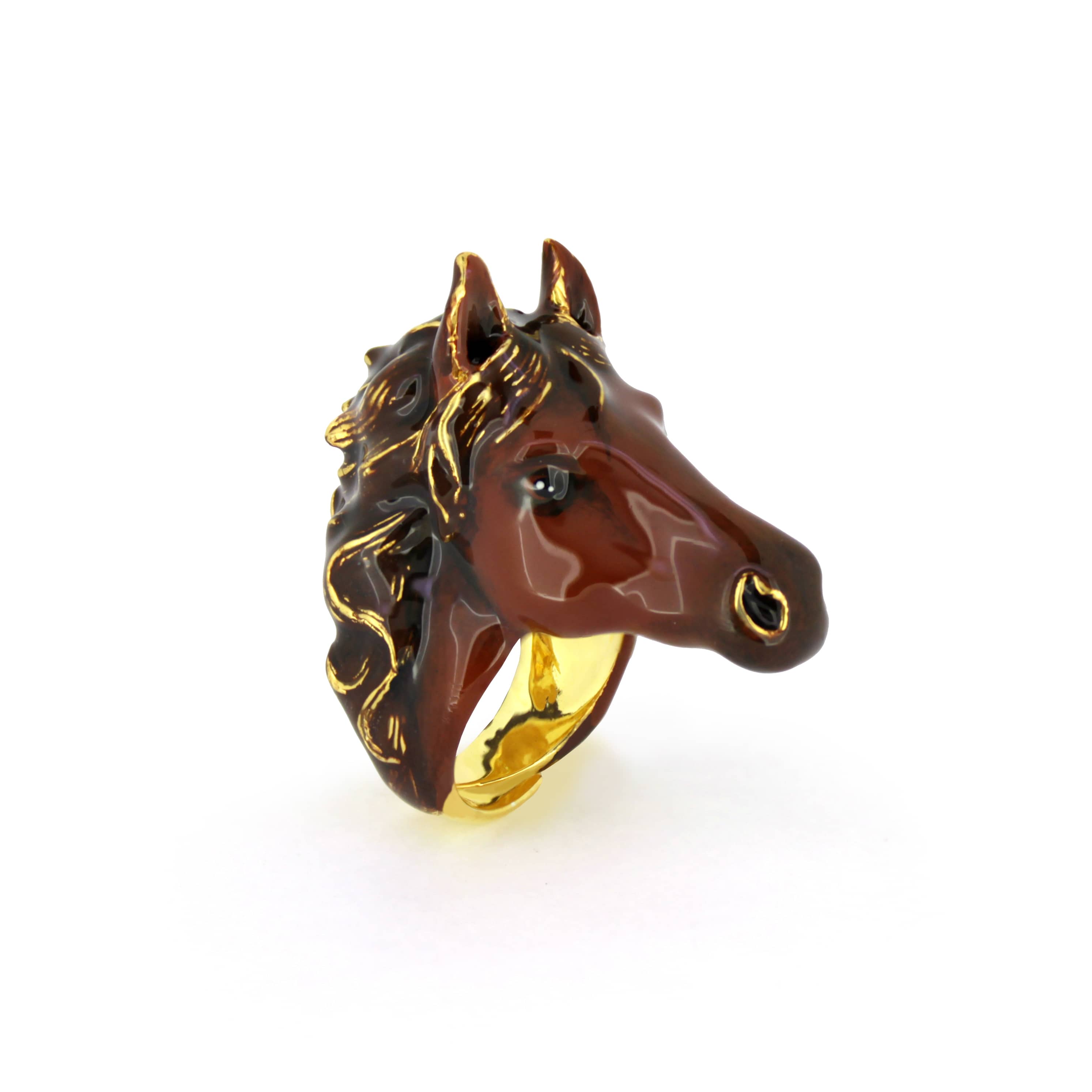 Horse Ring Brown | Horse