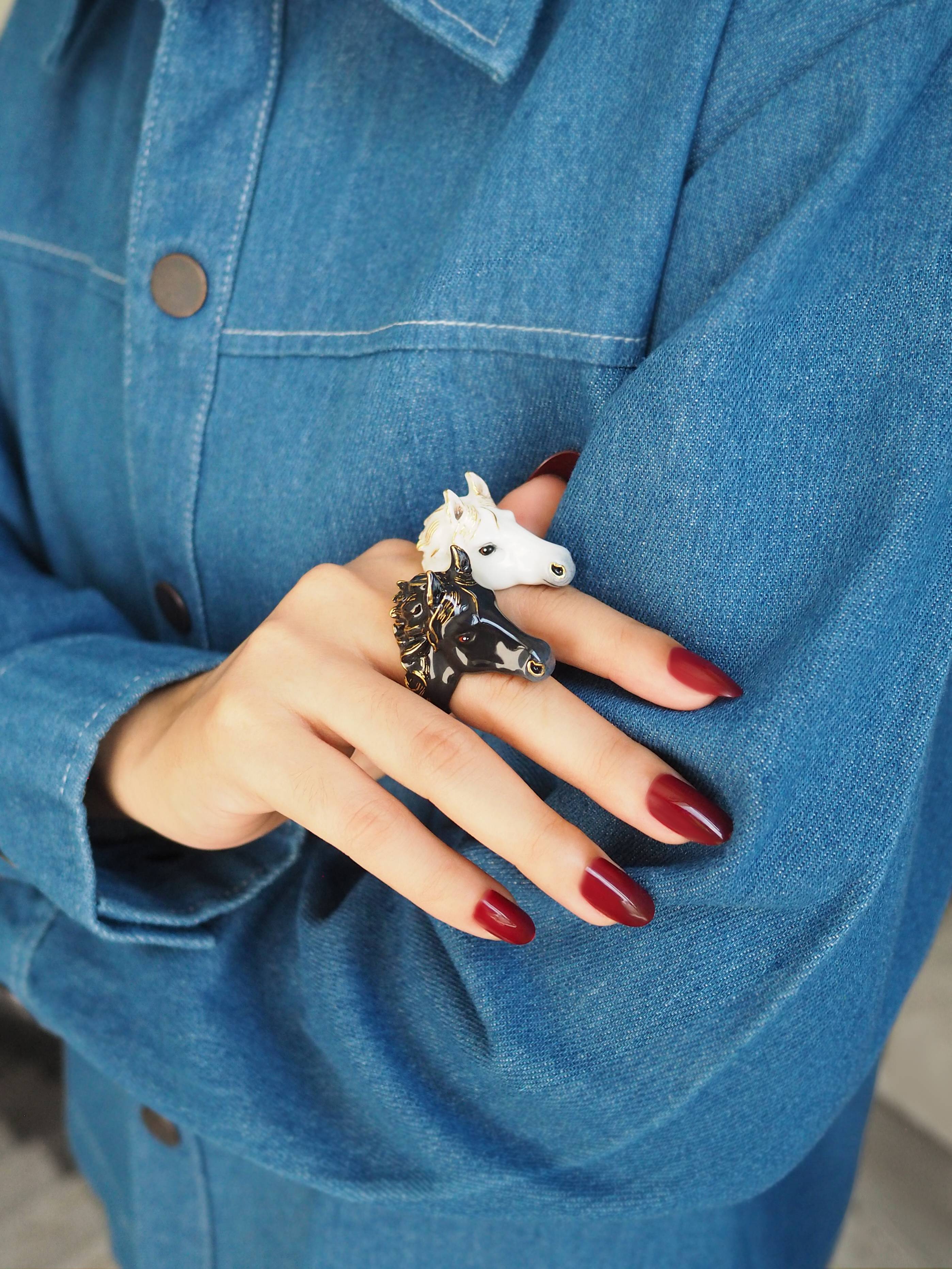 Horse Ring White | Horse