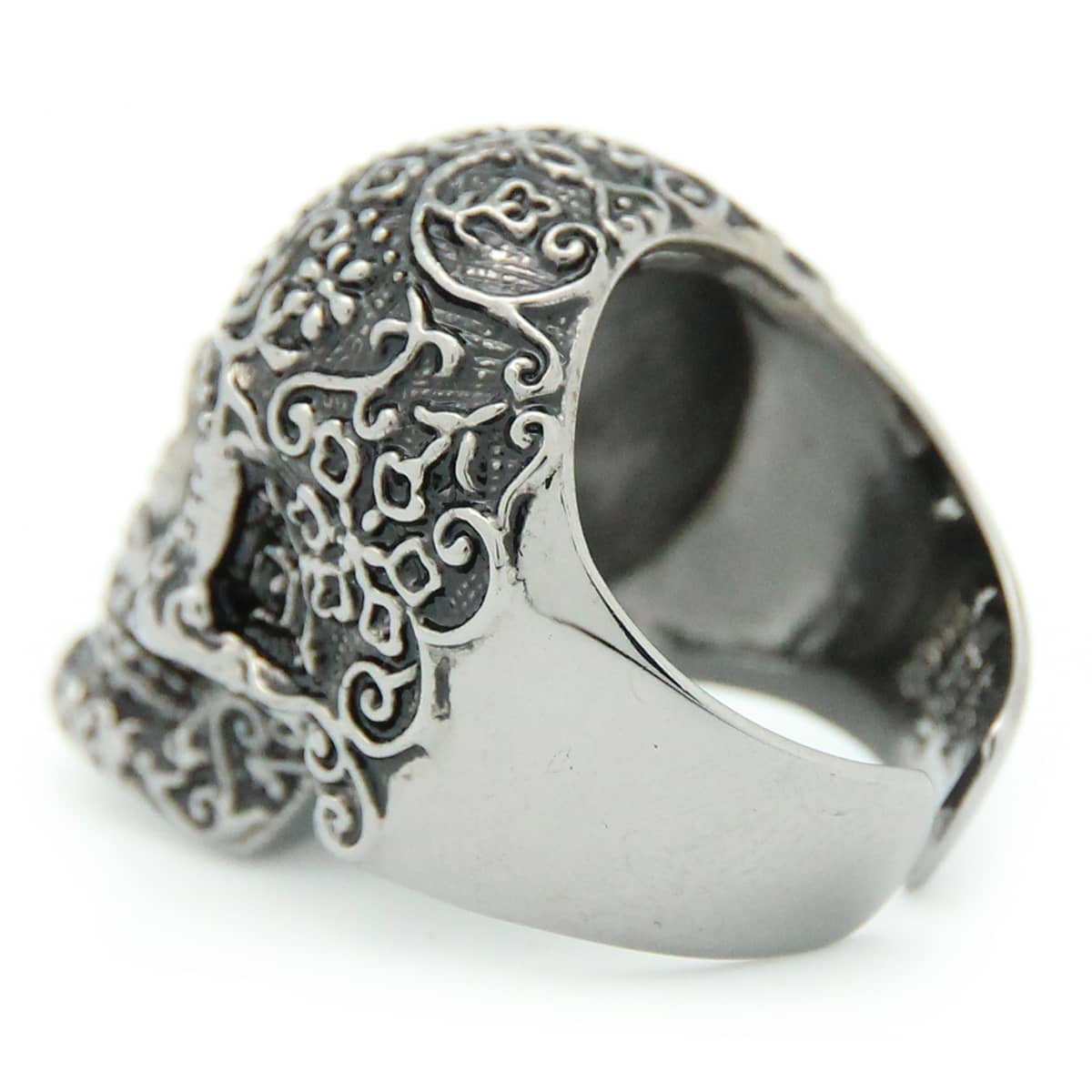 Filigree Skull Black Ring | Filigree Skull