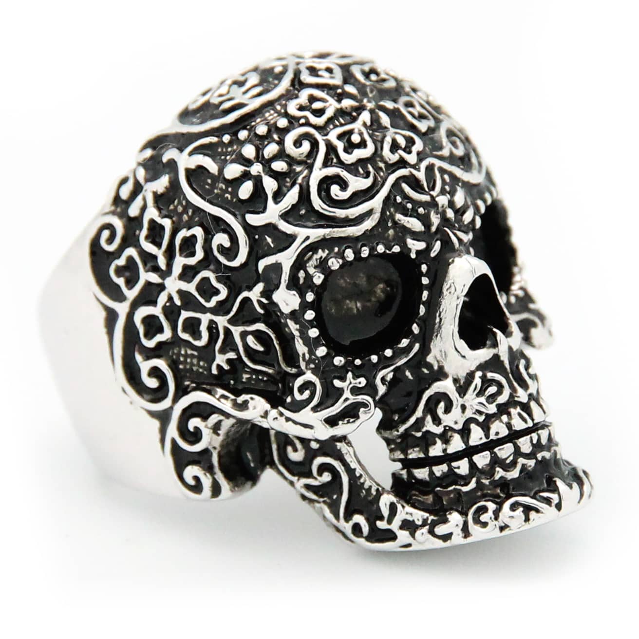 Filigree Skull Silver Ring | Filigree Skull