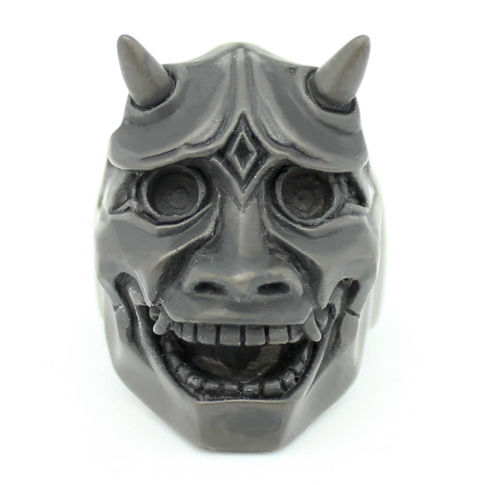 Hannya Devils Ring Black | Ancient Story