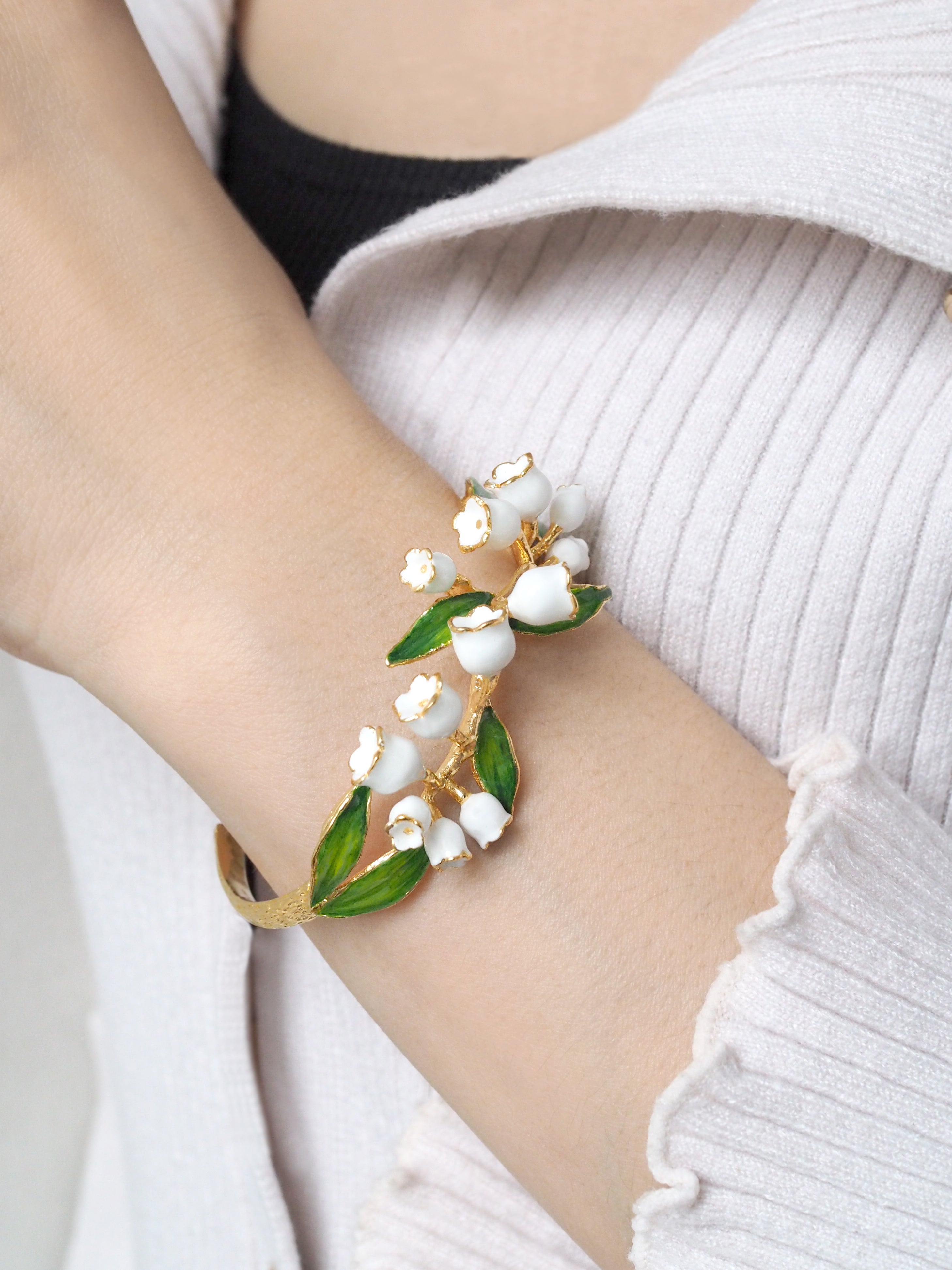 Lily of the Valley Bangle