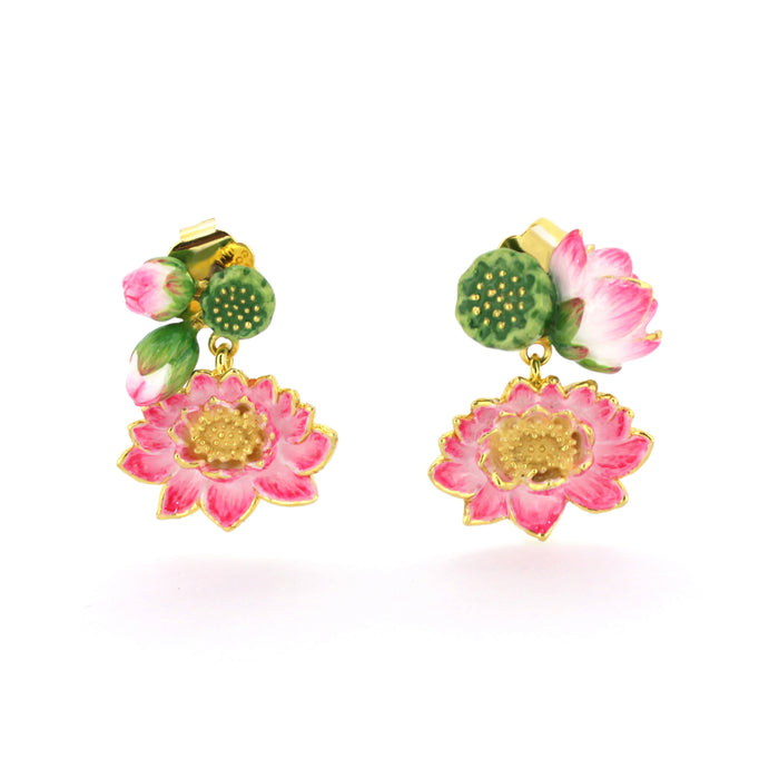 Lotus Earrings | Bloom