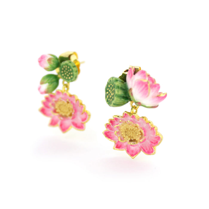Lotus Earrings | Bloom