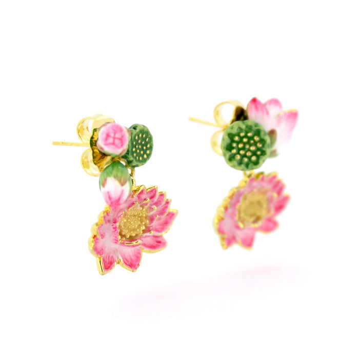 Lotus Earrings | Bloom