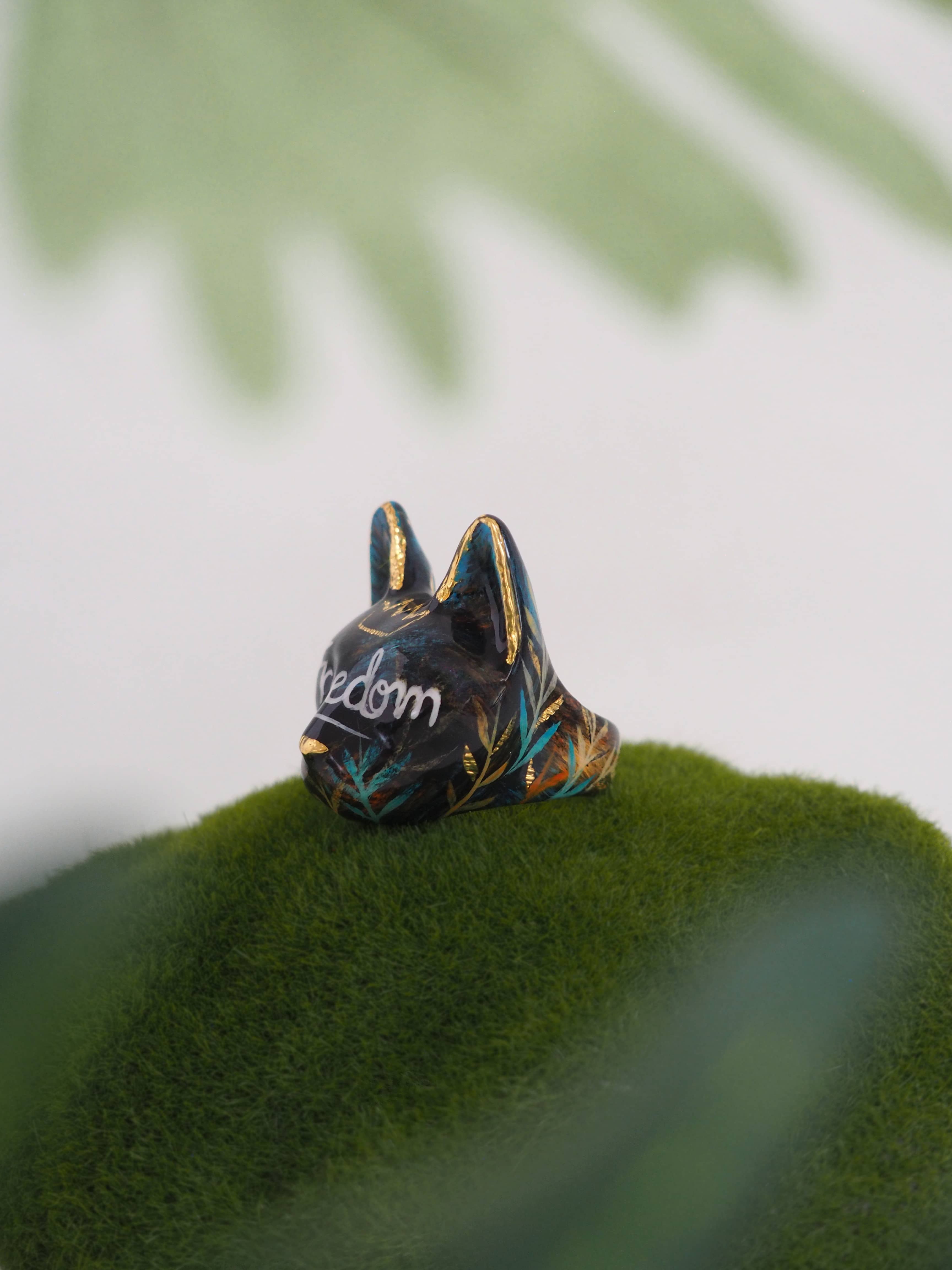 Freedom Cat Ring | MaewMarch