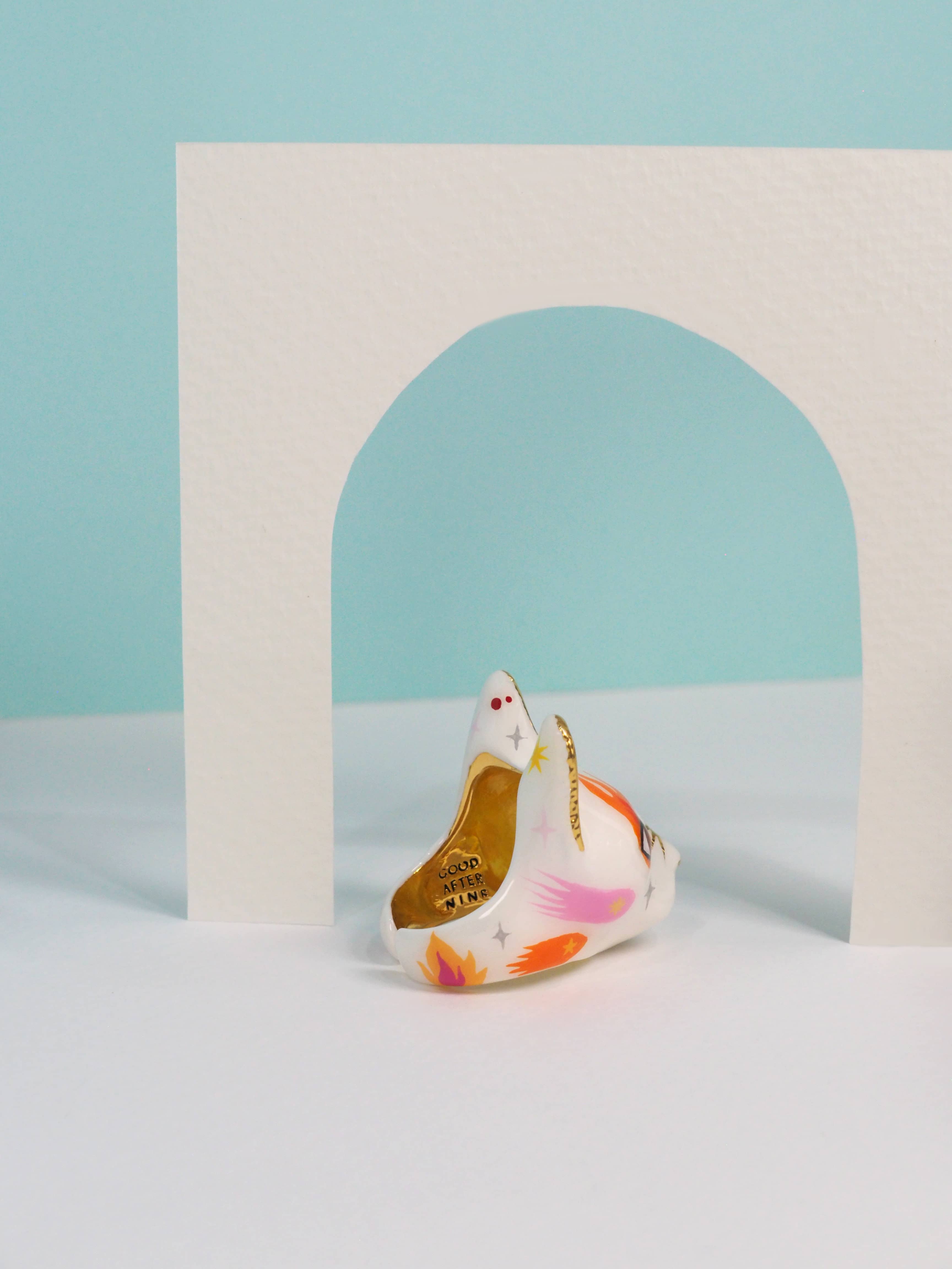 Love Fire Cat Ring | MaewMarch