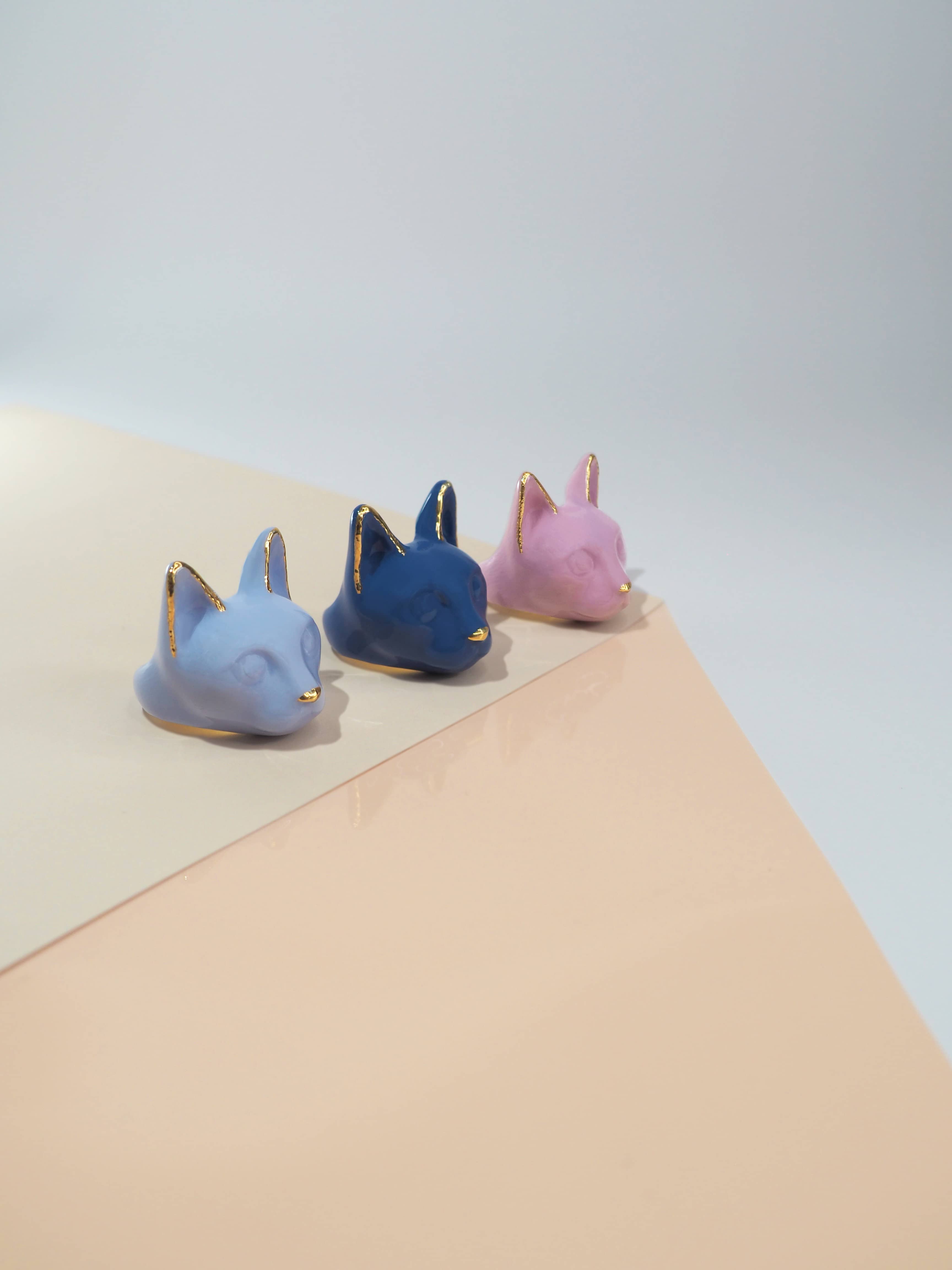 Dreaming Blue Cat Ring  | MaewMarch