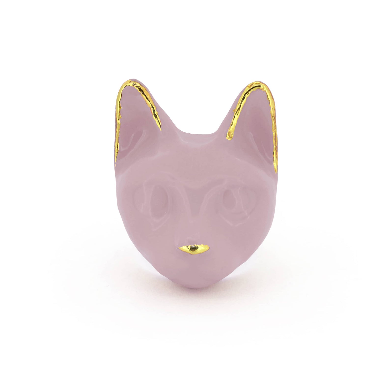 Dusking Magenta Cat Ring  | MaewMarch