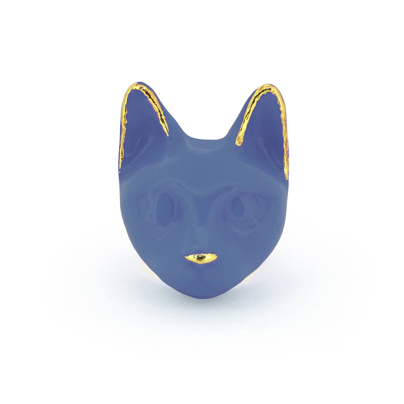 Nostalgia Blue Cat Ring  | MaewMarch